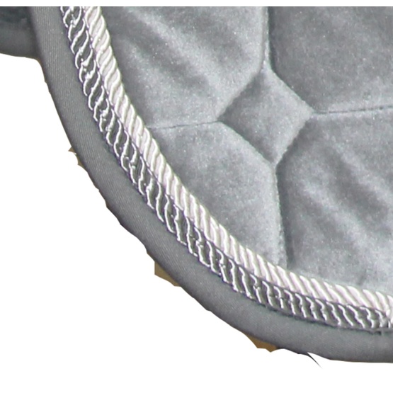 New velvet sheepskin saddle pad with cords
