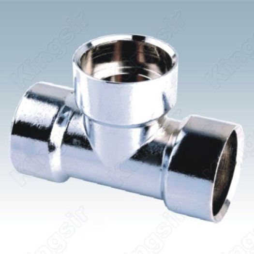 Polished Chrome Pipe Fitting