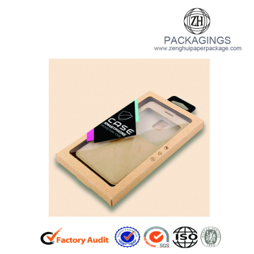 Luxury transparent phone case packaging box