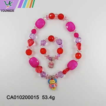 Candy beads plastic children's cute necklace jewelry