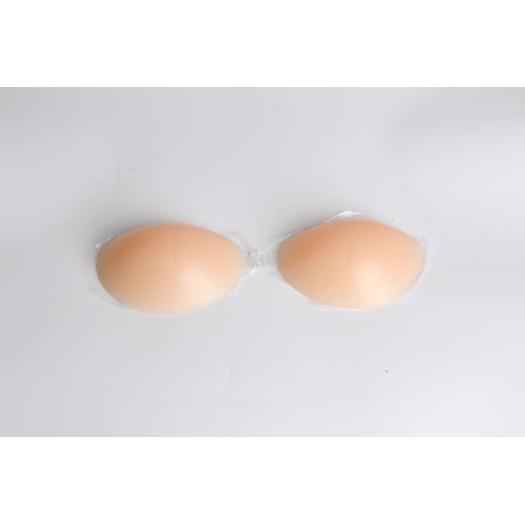 Front Colusre Invisible Push Up Silicone Bra