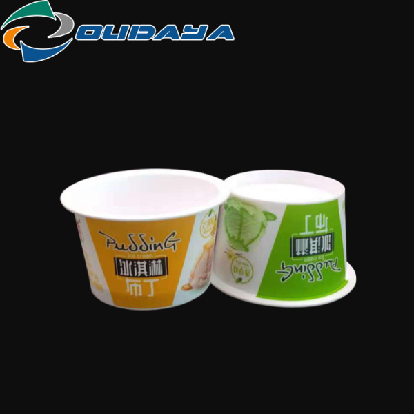 80ML Popular Custom Plastic pudding cup