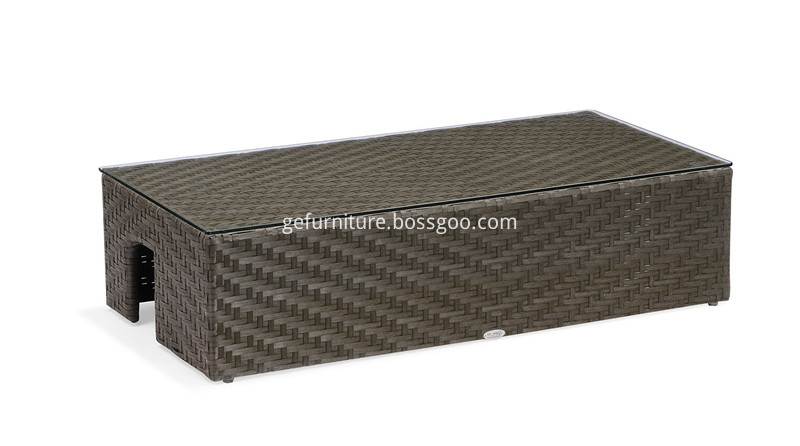 S0214 Wicker Coffee Table