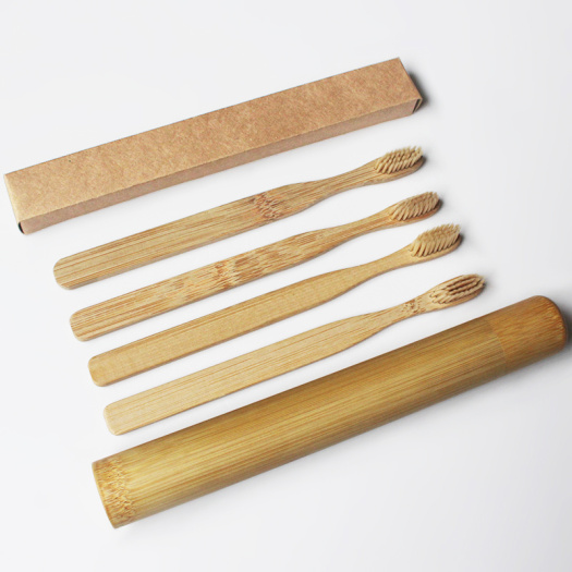 Home Life Bamboo Toothbrush Personalized Customization