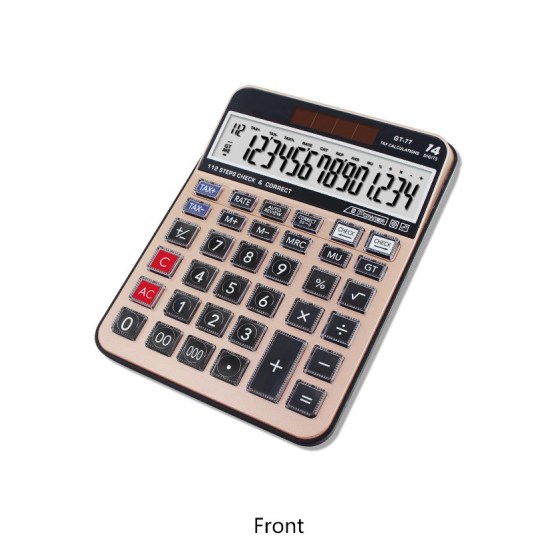 112 Steps 14 digit Desktop Calculators