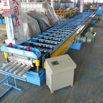 Steel deck panels floor roll forming machine