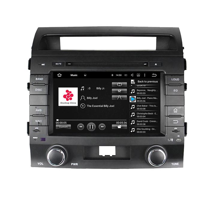 Android car stereo player for Land Cruiser 200 