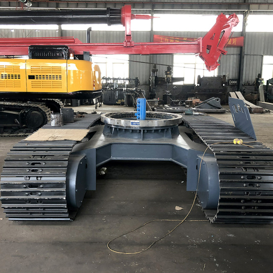 Excavator Rubber Crawler Tracked Chassis