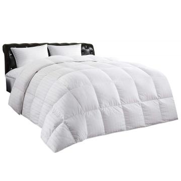 Luxury White Down Comforter 100% Cotton