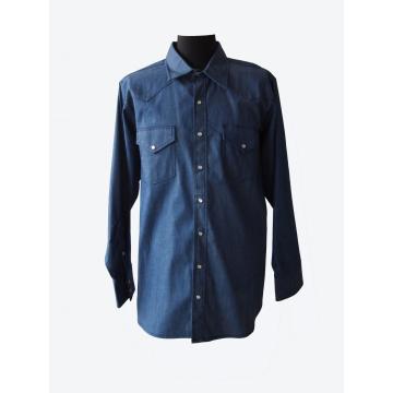 Fireproof Denim Shirt For Worker Protection