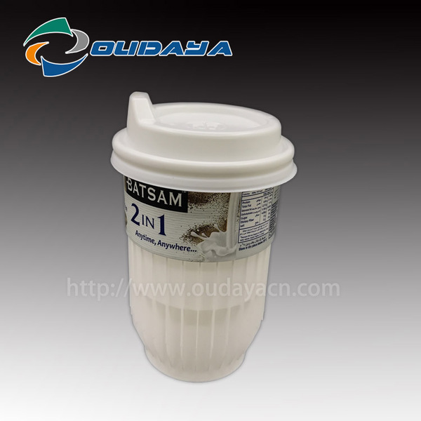 Customized Ice Cream IML Yogurt Cup with Spoon