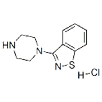 1,2-Benzisothiazole,3-(1-piperazinyl)-, hydrochloride (1:1) CAS 87691-88-1