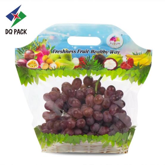 Fruit vent plastic bag with ziplock