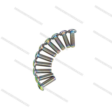 M3 colorful thread stainless steel button head screws
