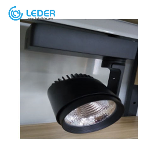 LEDER Track Head Black 40W LED Track Light