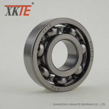 Conveyor Guide Rollers Parts Deep Groove Ball Bearing