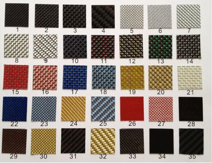 multicolor carbon fiber plates