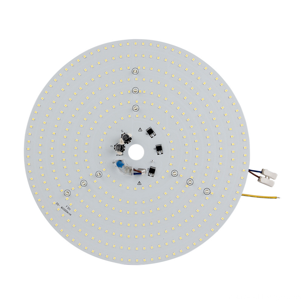 Front view of 220V High lumen 40W white light ceiling module