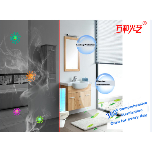 Air purifying and sterilization UV disinfecting light