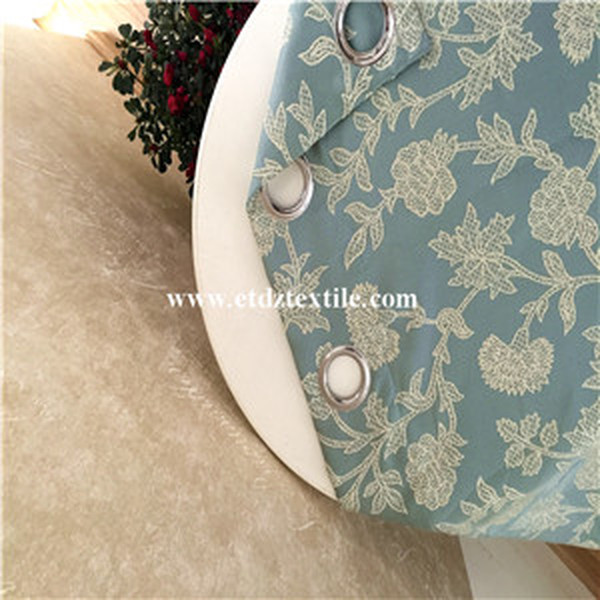 Hot Jacquard Design Of Soft Textile Window Curtain Fabric
