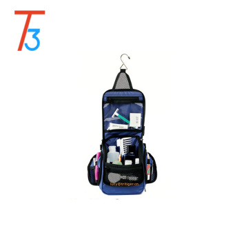 Compact Hanging Toiletry Travel Bag Personal Organizer