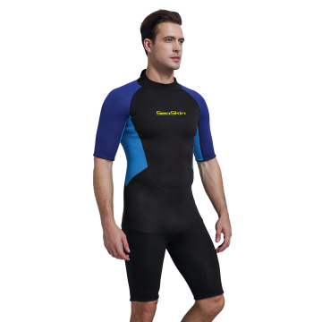 Seaskin Back Zip Shorty Wetsuit for Snorkeling Diving