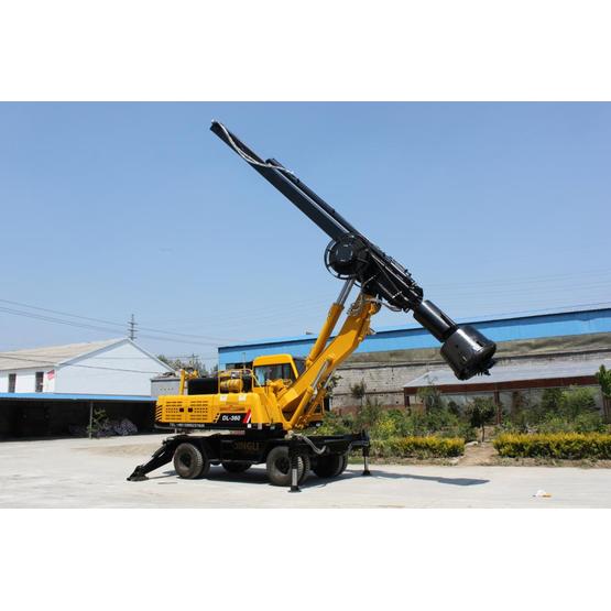 High quality 15-20m wheel pile driver