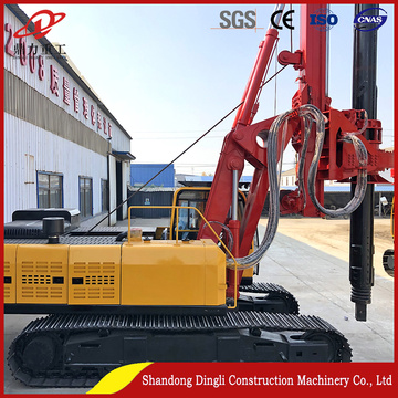 Dingli manufactures diesel water well rotary drilling rig