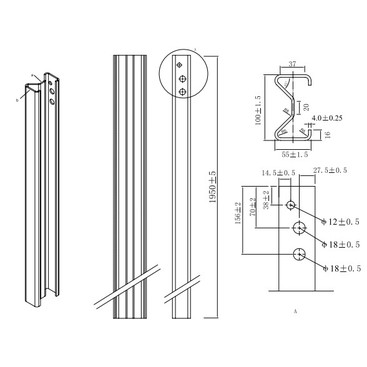 steel sigma profile section