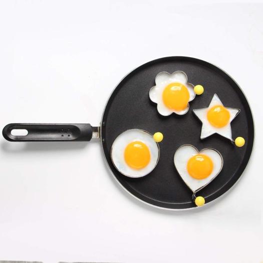 Stainless Steel Egg Ring with plastic handle