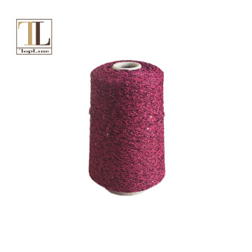 Topline new cotton blend paper yarn with sequins