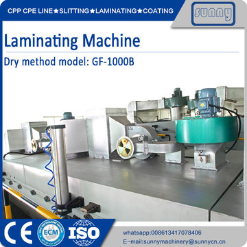 Dry type laminating machine