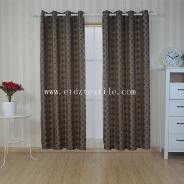 Elegant soft touch fabric curtain GF027-4