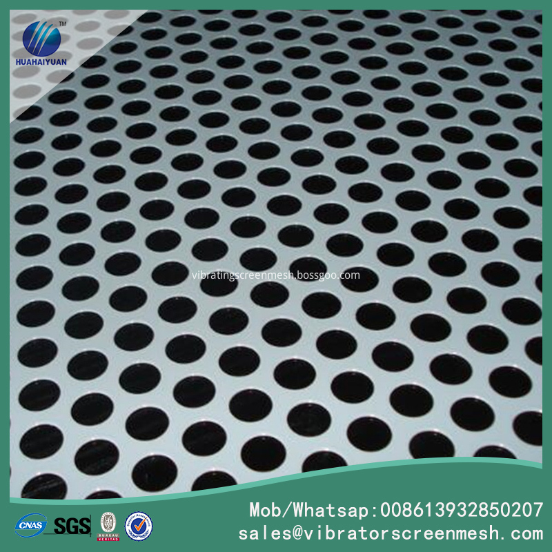 Round Hole Perforated Metal