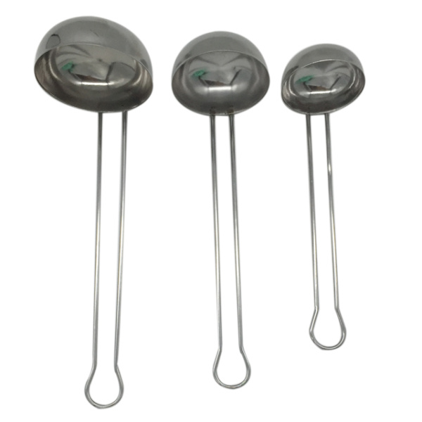 Set of 3 Stainless Steel Soup Ladle