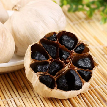 Agriculture Healthy Vegetables Black Garlic Bulbs