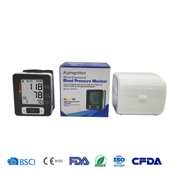 Best Wrist FDA LCD Blood Pressure Monitor 2019