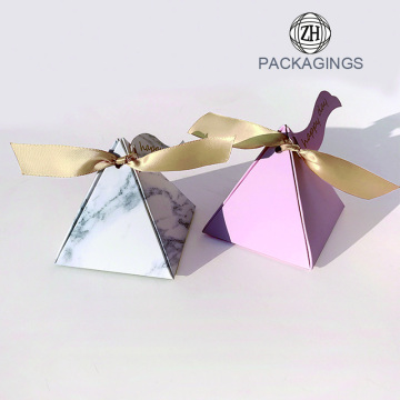 Pyramid paper bag folding European candy box