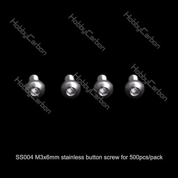 M3 button stainless steel screw