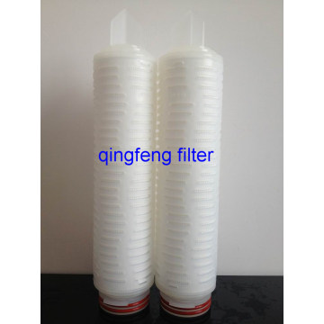 PTFE Pleated flter cartridge for air filtration
