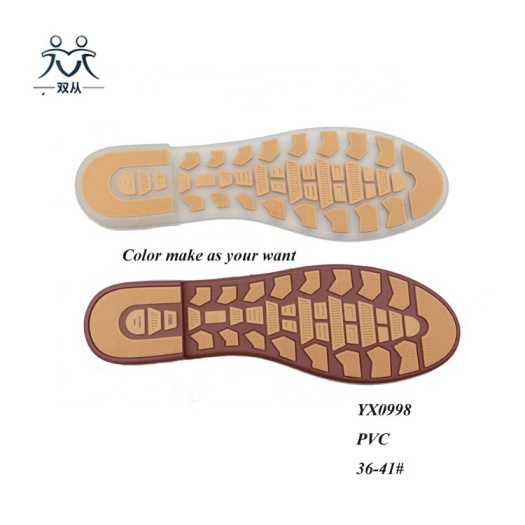 PVC outsole Rubber Sole for Moccasins