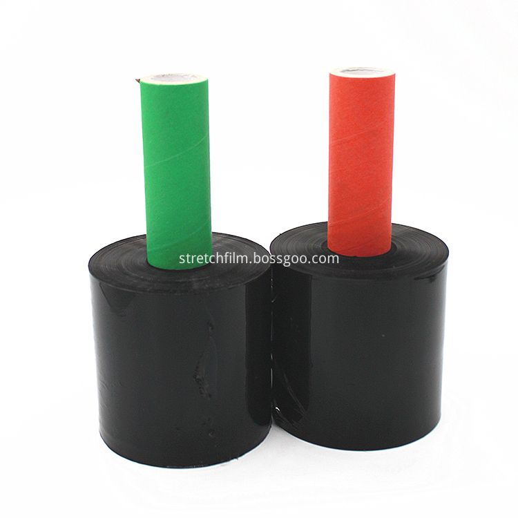 Black-stretch-shrink-LLDPE-packing-wrap-film