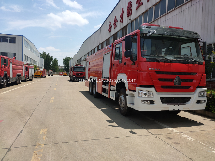 new fire trucks manufactory