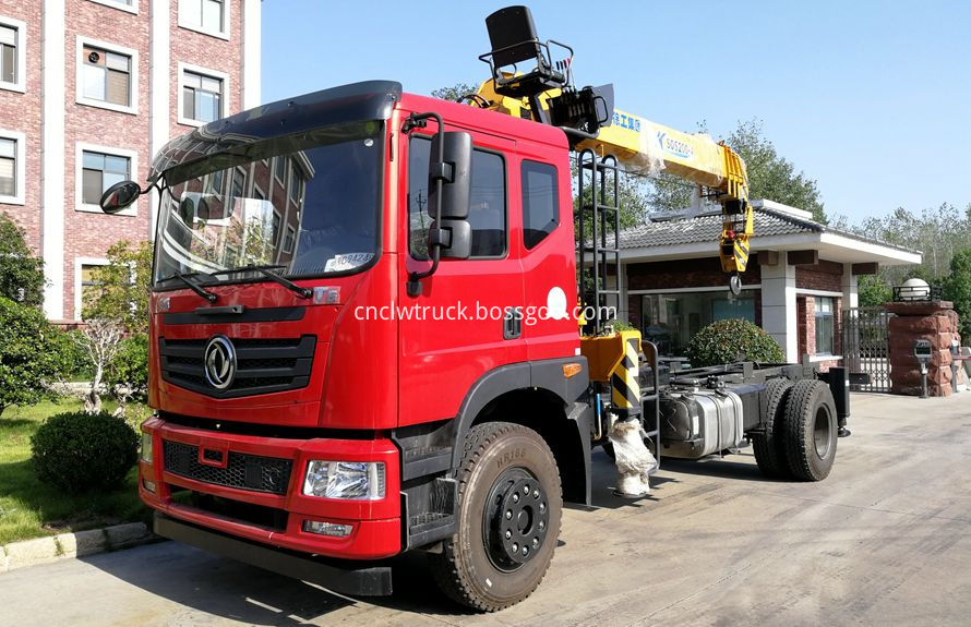 truck mounted hydraulic crane