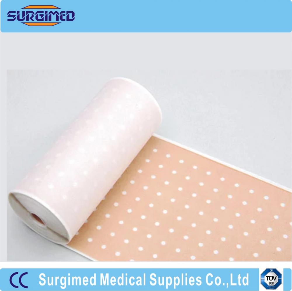 Medical Zinc Oxide Perforated Plaster Roll