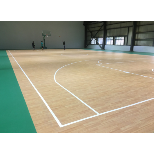 Multipurpose PVC Sports Flooring-High Quality Wood Pattern