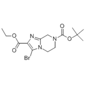 7-tert-butyl 2-ethyl 3-bromo-5,6-dihydroimidazo[1,2-a]pyrazine-2,7(8H)-dicarboxylate  CAS 1000576-75-9