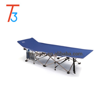 Outdoor Portable Military Folding Camping Bed Cot Sleeping Hiking Travel Single Folding Metal Bed