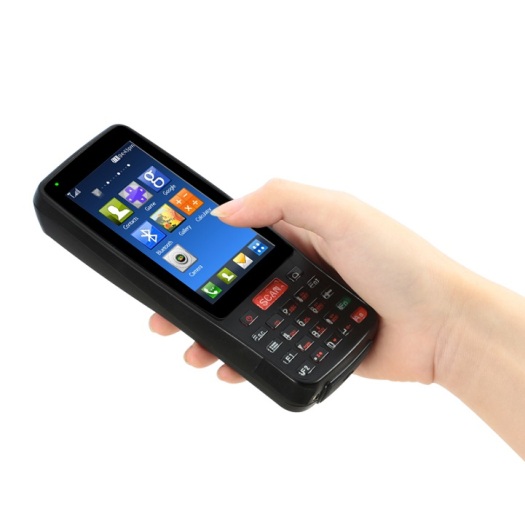 PDA handheld RFID reader 4inch screen with keyboard