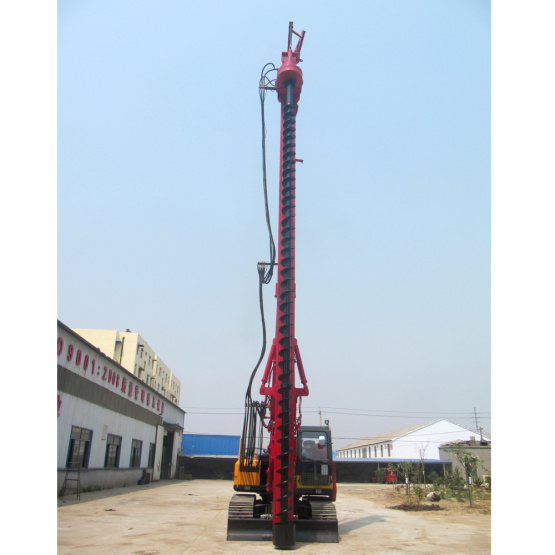 Long Auger Pipe Rotary Drilling Rig Machine